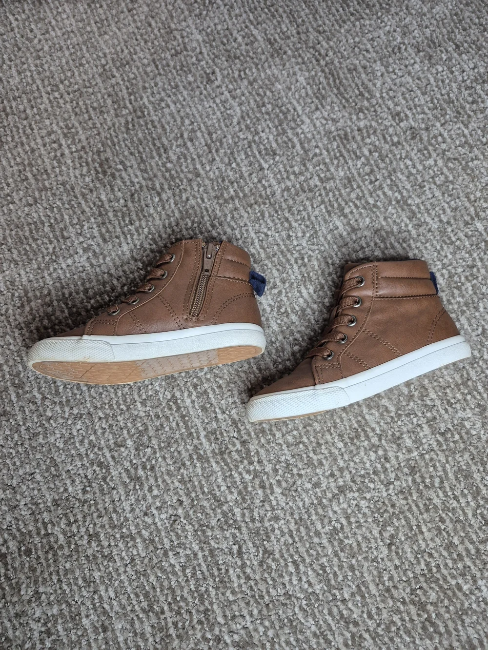 Cat & Jack Brown High-Top Kids Boots
